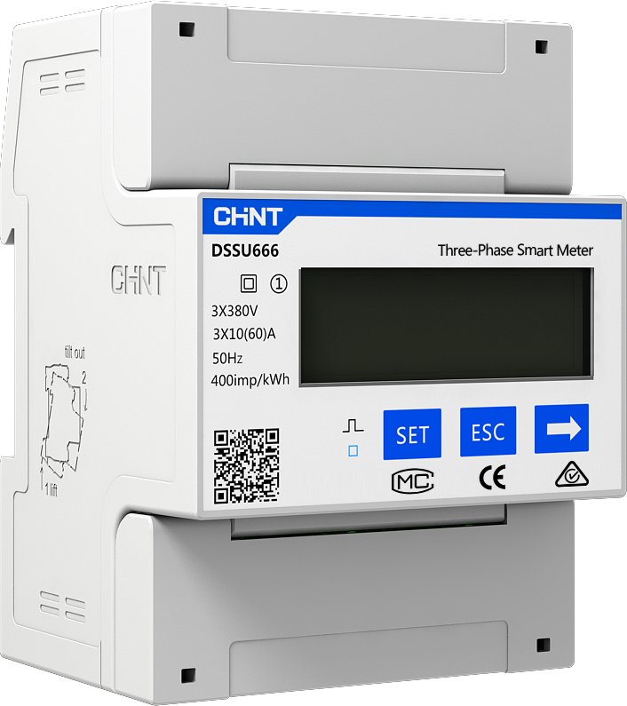 ⚡Smart METER CHINT DTSU666 купити за найкращою ціною в