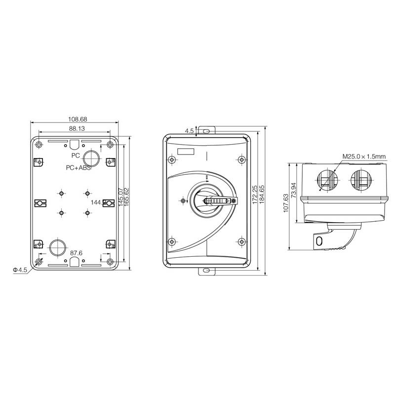 Выключатель-разъединитель Suntree DC SISO-40